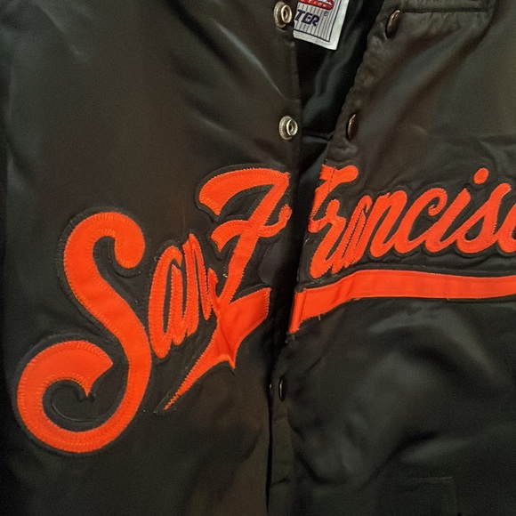 STARTER Jackets & Coats Rare Vintage San Francisco Giants Diamond Starter Starter Satin